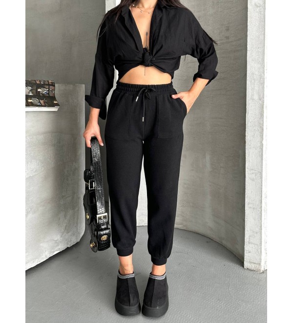 217421 BLACK TROUSERS