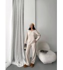 217425 Ecru TROUSERS