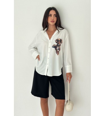 217466 EKRU GÖMLEK...