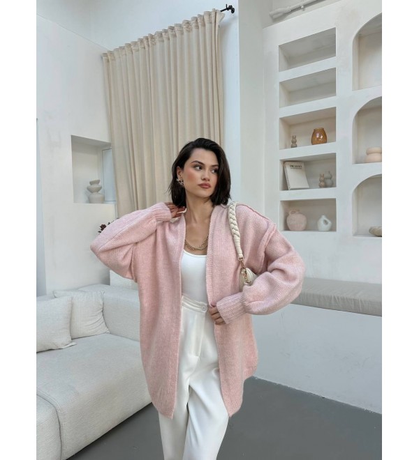 217493 PINK CARDIGAN KNITWEAR