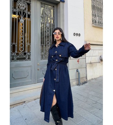 217537 MAVİ ELBİSE K...