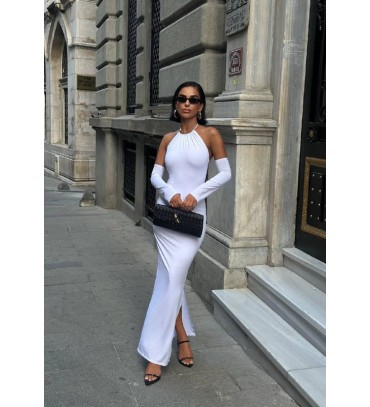 217605 BEYAZ ELBİSE ...