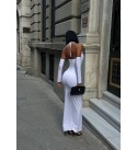 217605 BEYAZ ELBİSE SANDY KUMAŞ