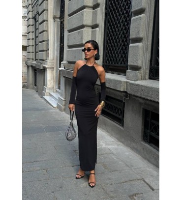 217607 SİYAH ELBİSE ...