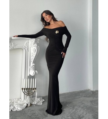 217623 SİYAH ELBİSE ...