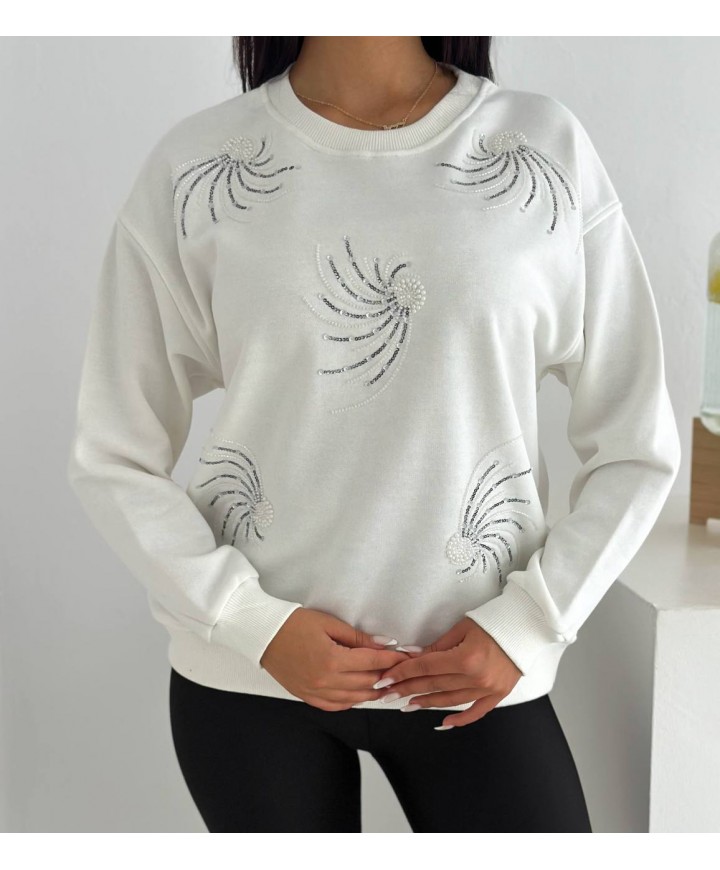217645 EKRU SWEAT PAMUKLU