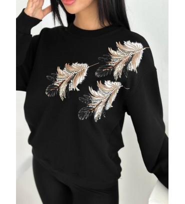 217647 SİYAH SWEAT P...