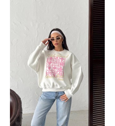 217781 BEYAZ SWEAT...