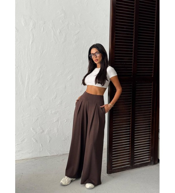 217784 COFFEE TROUSERS 