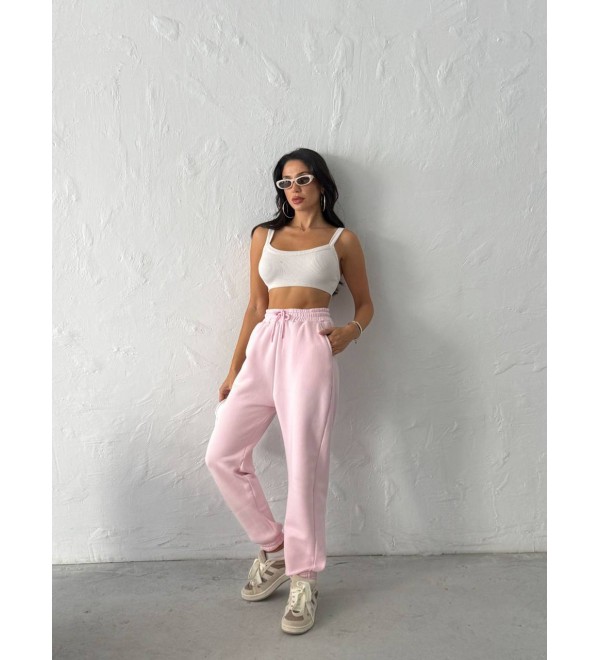 217791 PEMBE EŞOFMAN ALTI ŞARDONLU KUMAŞ