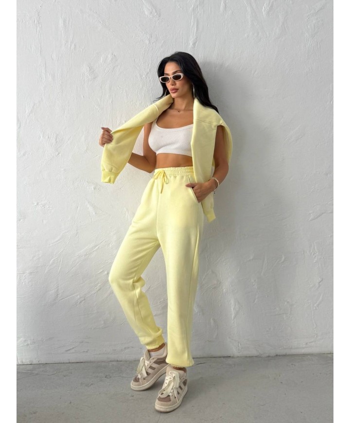 217792 SARI EŞOFMAN ALTI ŞARDONLU KUMAŞ