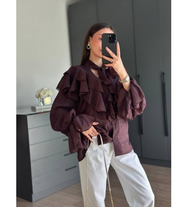 217798 KAHVE GÖMLEK...