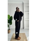 217851 SİYAH TAKIM COTTON  KUMAŞ