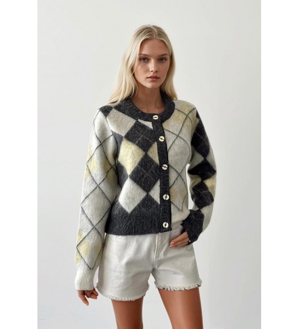 217869 COLOURFUL CARDIGAN KNITWEAR
