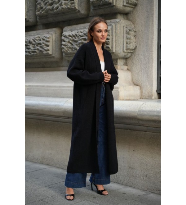 217873 BLACK CARDIGAN KNITWEAR