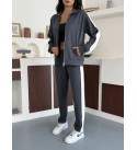 217953 GRAY Tracksuit Team Modal fabric