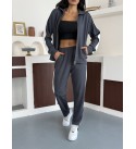 217953 GRAY Tracksuit Team Modal fabric