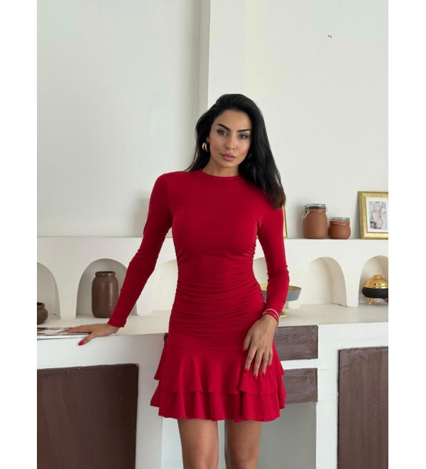 218048 KIRMIZI ELBİSE