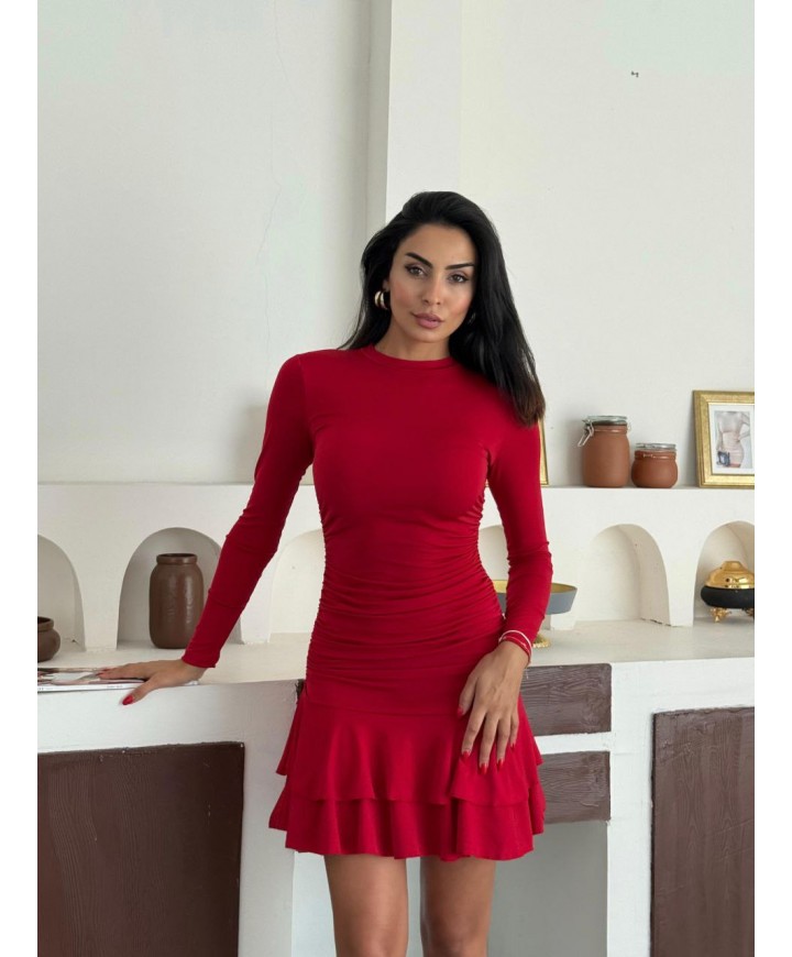 218048 KIRMIZI ELBİSE