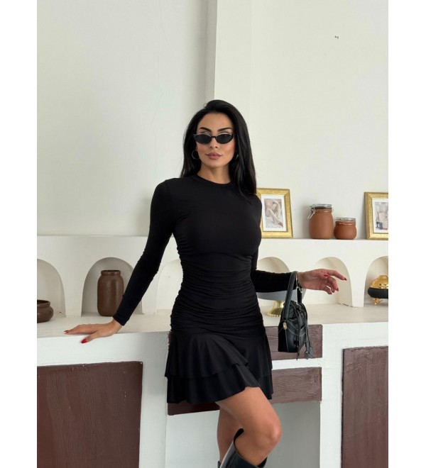 218049 SİYAH ELBİSE