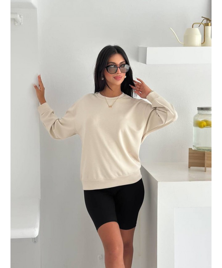 218056 KREM SWEAT OYSHO KUMAŞ