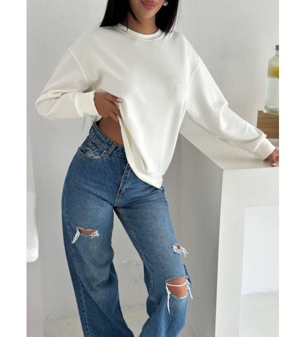218060 EKRU SWEAT OYSHO KUMAŞ