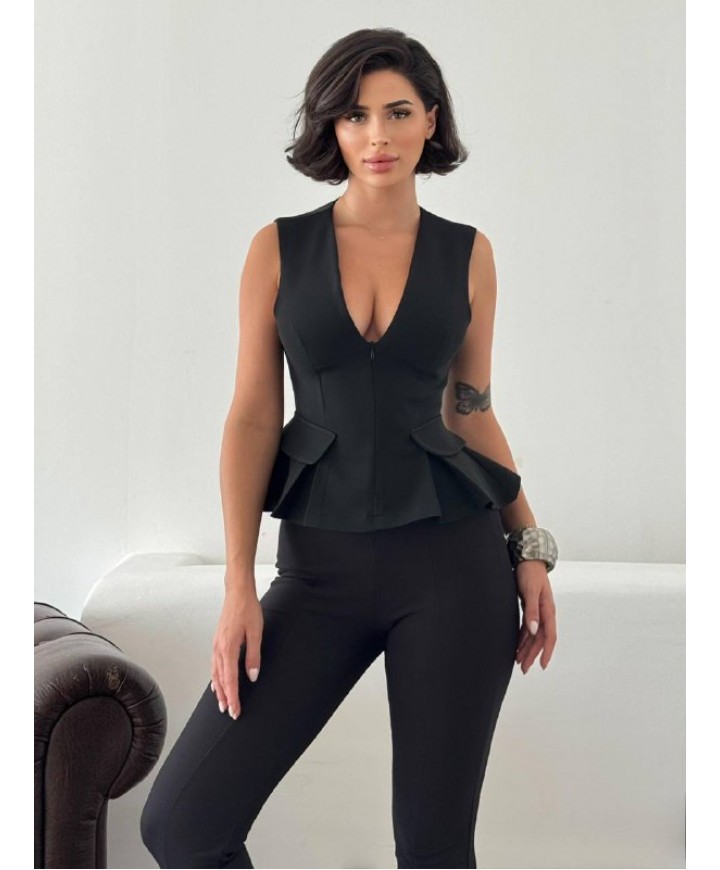 218098 BLACK BLOUSE