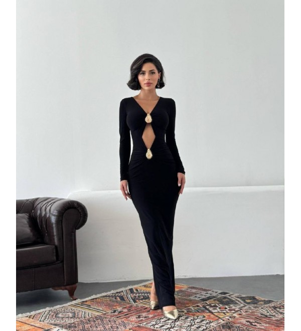 218103 SİYAH ELBİSE