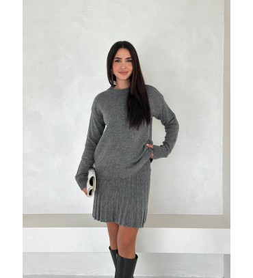 218116 GRİ ELBİSE TR...