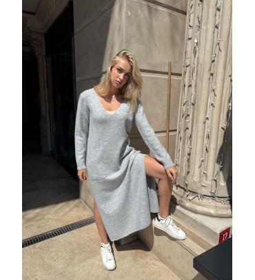 218144 GRİ ELBİSE TR...