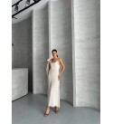 218158 EKRU ELBİSE