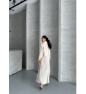 218158 EKRU ELBİSE
