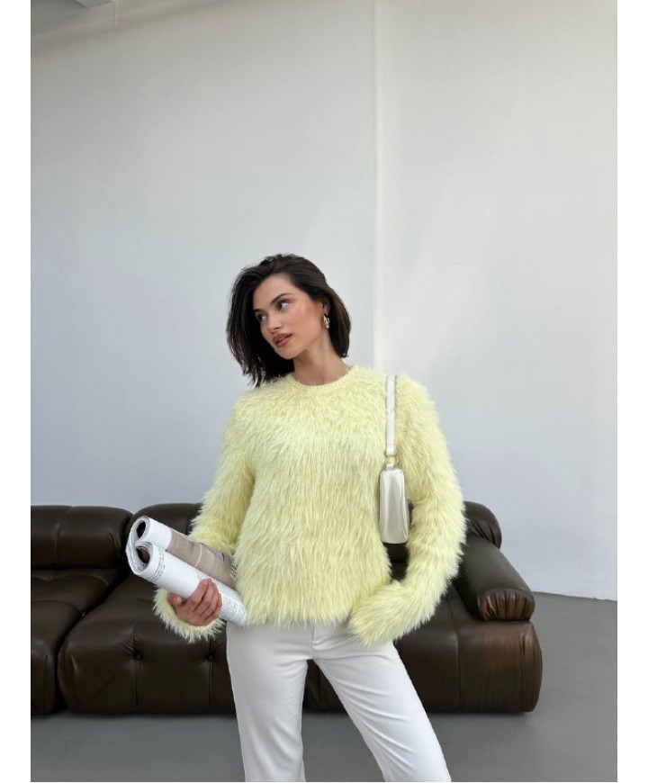 218262 SARI KAZAK TRİKO