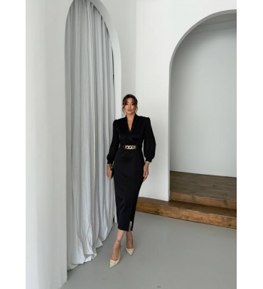 218296 SİYAH ABİYE...