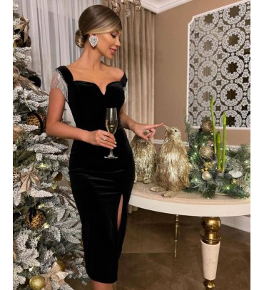 218331 SİYAH ABİYE K...