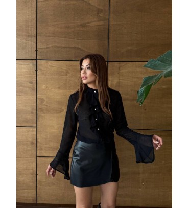 218338 SİYAH GÖMLEK ...