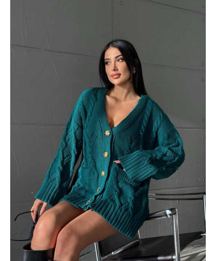 218351 YEŞİL HIRKA TRİKO