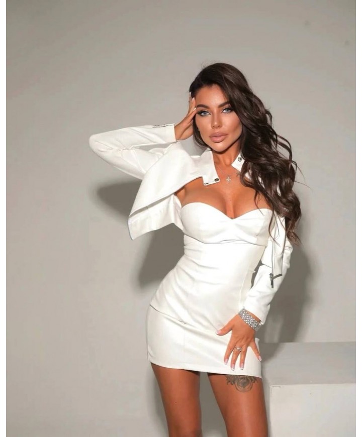 218361 BEYAZ TAKIM SUNİ DERİ