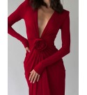218366 KIRMIZI ABİYE MODALL KUMAŞ