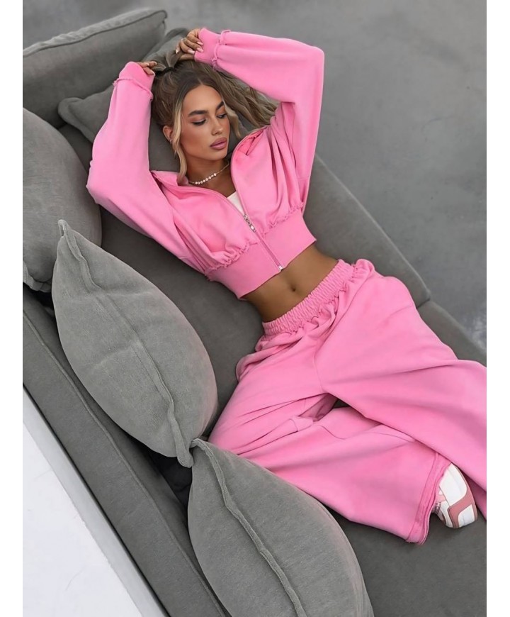 218403 PEMBE EŞOFMAN TAKIM