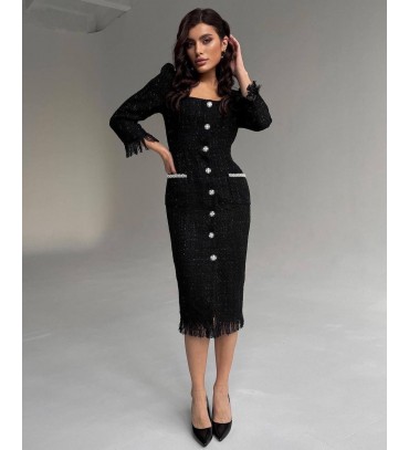 218420 SİYAH ABİYE C...