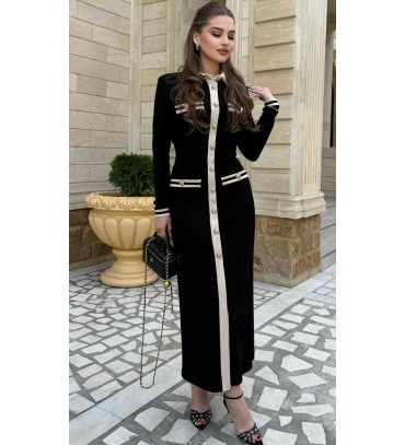 218421 SİYAH ELBİSE ...