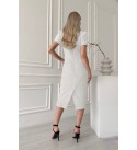 218423 BEYAZ ABİYE CHANEL KUMAŞ