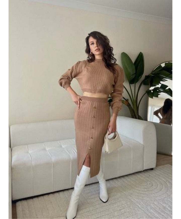 218446 KREM TAKIM TRİKO
