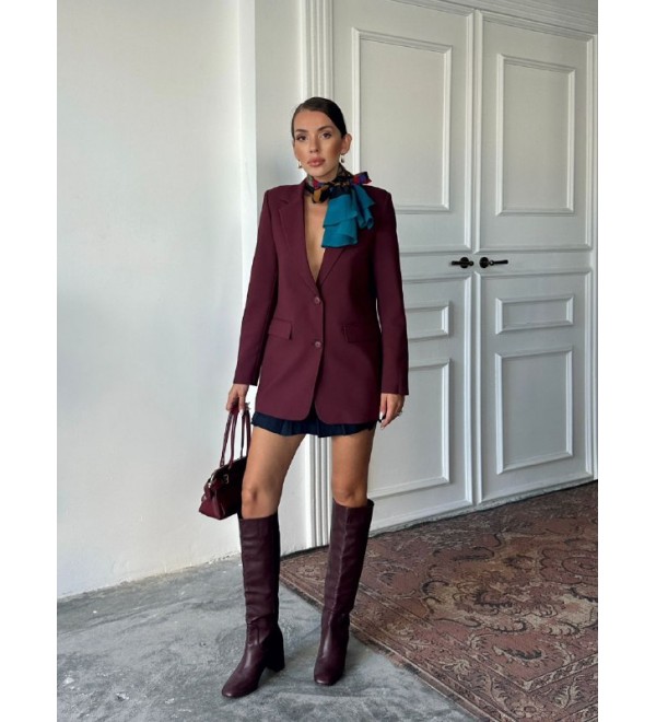 218467 BORDO CEKET ATLAS KUMAŞ