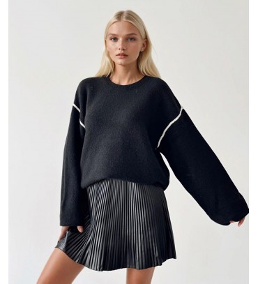 218516 SİYAH KAZAK T...