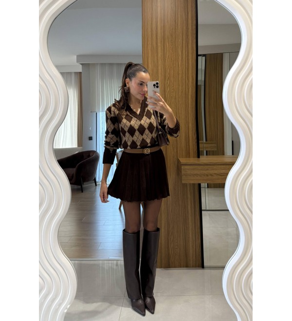 218721 DESENLİ TAKIM TRİKO