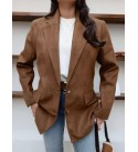 218723 CAMEL CEKET SÜET