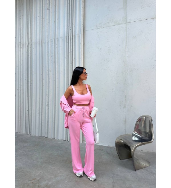 218758 PEMBE TAKIM MODAL KUMAŞ