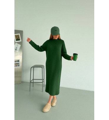 218789 YEŞİL ELBİSE ...